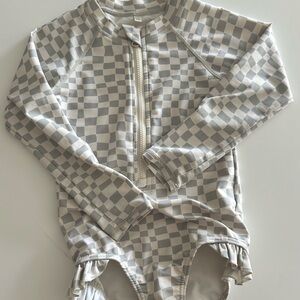 RYLEE CRU SEAFOAM CHECK | 2-3y EUC